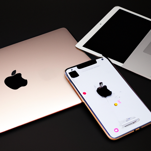 אייפון, אייפד ומקבוק המציגים את עיצוב המוצר של אפל