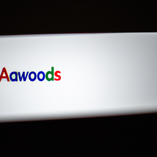 הלוגו של Google AdWords ודוגמה של מודעת חיפוש