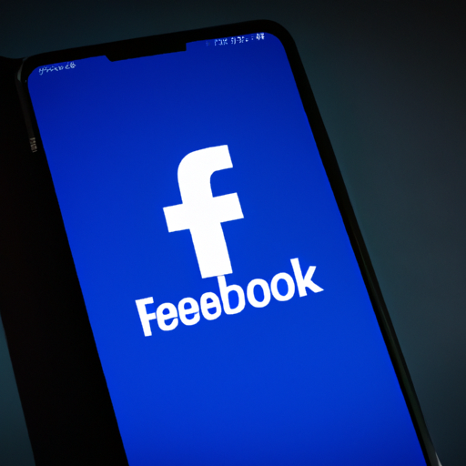 הלוגו של פייסבוק מוצג בסמארטפון