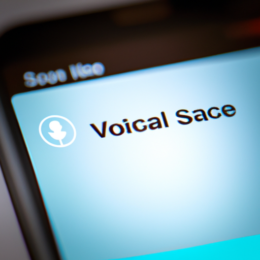 טכנולוגיית חיפוש קולי המוצגת בסמארטפון