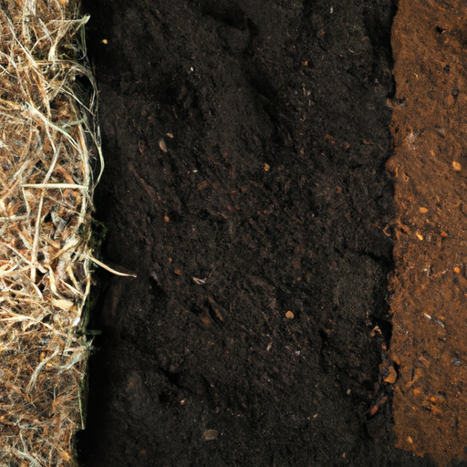 3. Photo of different soil types, highlighting the importance of choosing the right germination medium.
