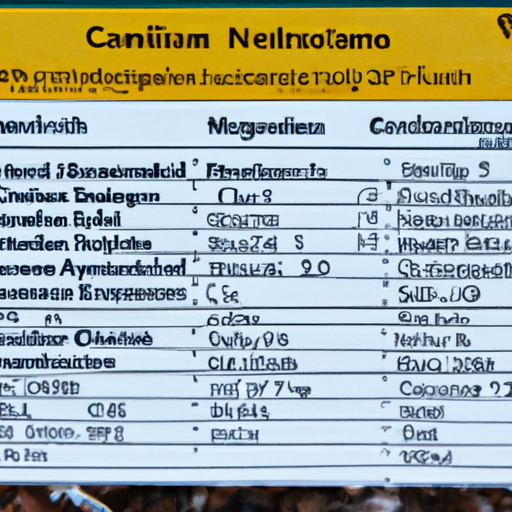 A photo of essential nutrients for cannabis seedlings, with clear labels and descriptions.