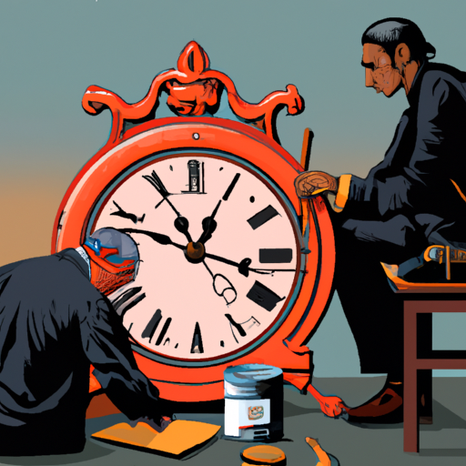 תמונה של שעון בתיקון, המסמל את התפקיד הפרואקטיבי של עורכי דין במניעת כינוס נכסים