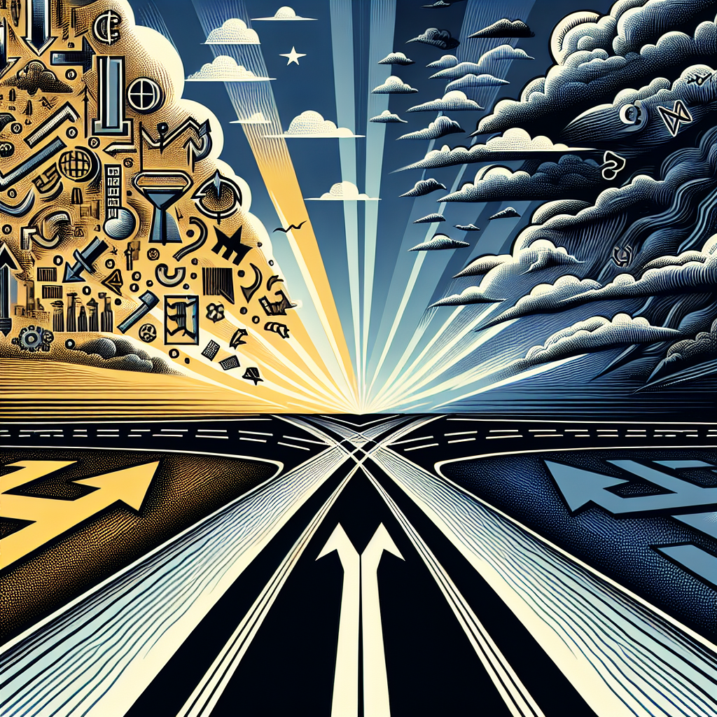 איור מדגיש את צומת הדרכים של מדיניות האיחוד