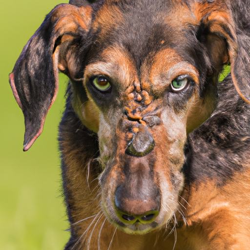 תמונה המראה כלב עם ציפורניים מגודלות, המעיד על אי נוחות