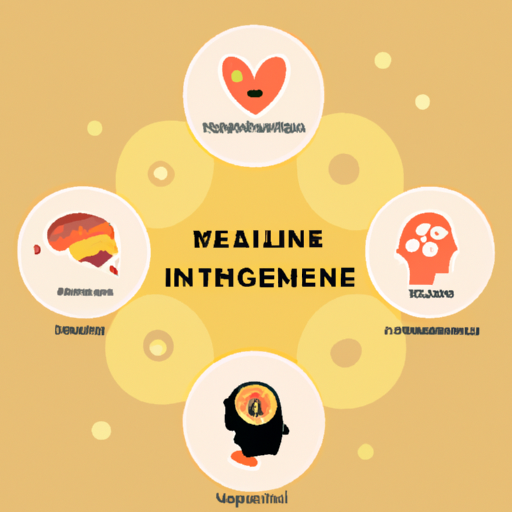 איור המתאר את המרכיבים השונים של האינטליגנציה הרגשית