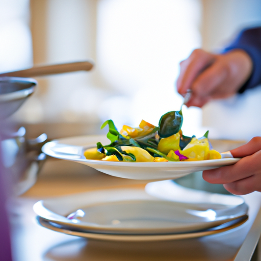 שף פרטי מכין ארוחות למשפחה, המתאר את השפעת כמות הארוחה ומספר האנשים המוגשות.