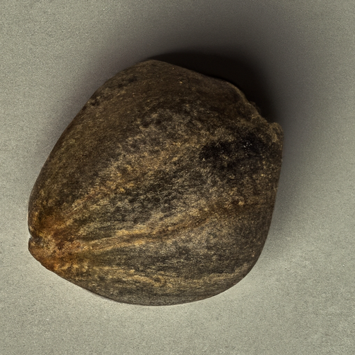 7. Image of a damaged cannabis seed due to rough handling.