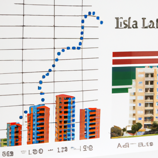 גרף המציג את התנודות בשוק הנדל"ן בישראל לאורך השנים