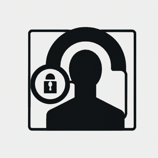 סמל מנעול עם נתוני משתמש, המסמל חששות לפרטיות בפרסום ממוקד