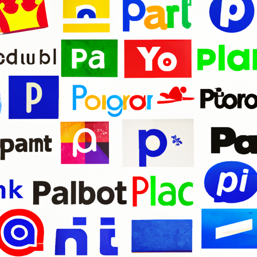 קולאז' של לוגו של פלטפורמות פרסום פופולריות