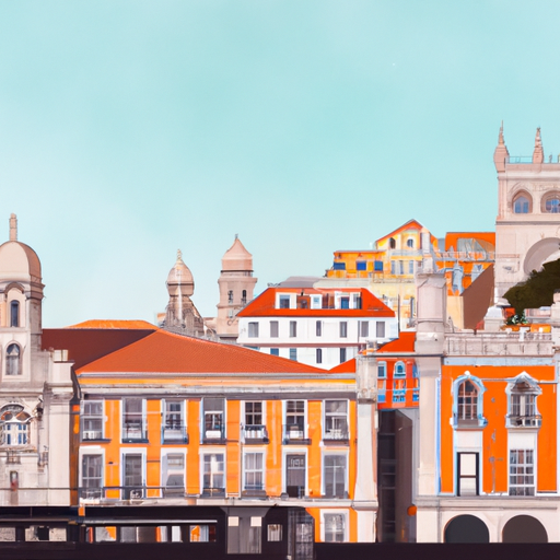 איור של העיר ליסבון