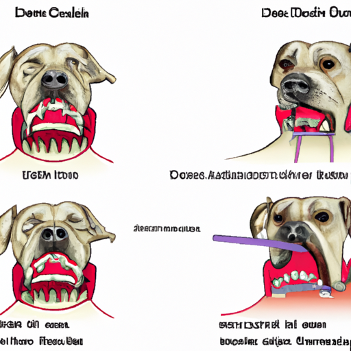 1. איור המראה בעיות שיניים שונות שכלבים יכולים להתמודד עם