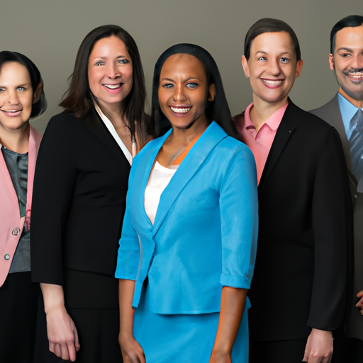 3. תמונה של צוות מגוון של אנשי מקצוע פיננסיים