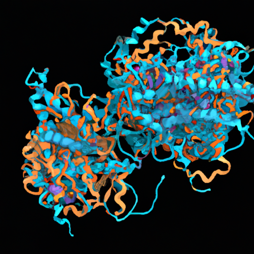 המחשה תלת מימדית של מבנה החלבון בוטולינום טוקסין