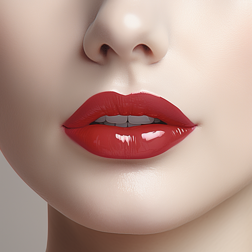 תמונה של אישה עם שפתיים מטופחות, המציגה את התוצאות של טיפול נאות בשפתיים