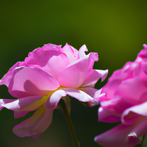 צילום תקריב של ורדים פורחים בפארק הוהל הוורדים