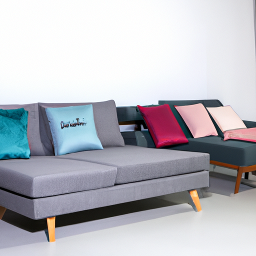 מגוון ספות מיטה מודרניות ומסוגננות בעיצובים וצבעים שונים