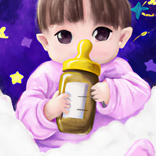 תמונה של תינוק אוחז בבקבוק אוונט