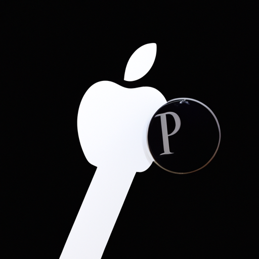 תמונה מפוצלת של הלוגו של אפל ומנעול פרטיות
