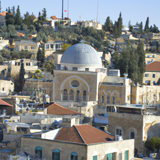 5. תמונה המציגה את סגנונות האדריכלות הייחודיים בירושלים