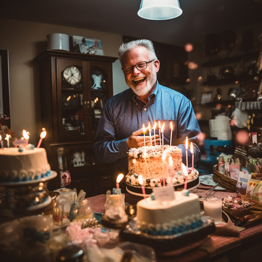 צילום איכותי ומקצועי של חגיגת יום הולדת 60, מדגיש את החדות והדיוק הצבעוני שמביא אבי צלם לעבודתו