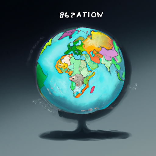 9. תמונה של כדור הארץ עם מדינות שונות מודגשות כדי לתאר עמדות רגולטוריות שונות כלפי ביטקוין.