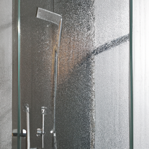 תמונה של קיר מקלחת מודרני מזכוכית בעיצוב מלוטש