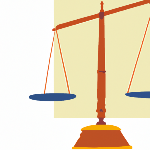 המחשה של סולם איזון, המסמל זכויות וחובות