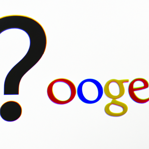 מנוע החיפוש של גוגל עם סימן שאלה המסמל שינוי
