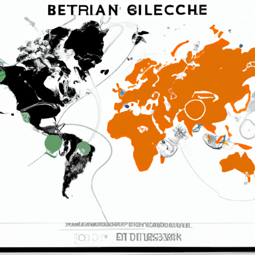 9. מפה המציגה את ההשפעה העולמית של שער החליפין של הביטקוין
