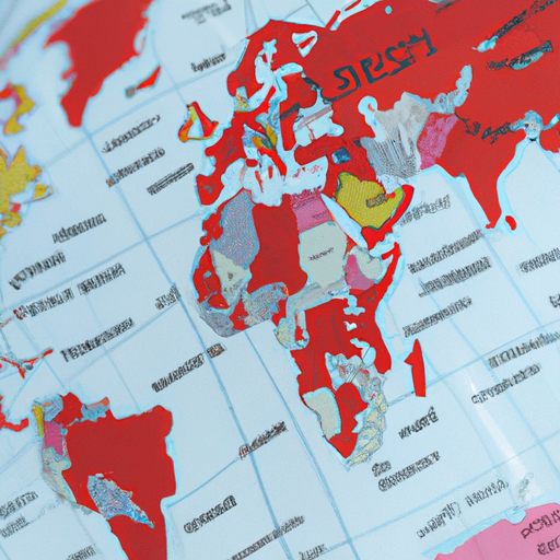 מפת עולם המדגישה מדינות שמכירות באפוסטיל.