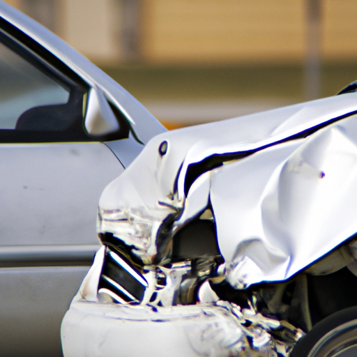 תמונה קודרת של תאונת דרכים המתארת את חומרת תאונות הדרכים.