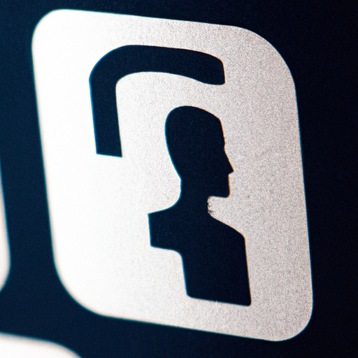 סמל מנעול בפרופיל של משתמש פייסבוק, המייצג את פרטיות הנתונים