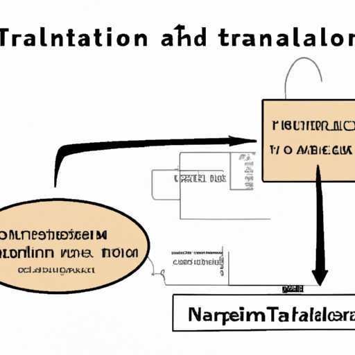 תמונת תרשים זרימה המתארת את תהליך התרגום הנוטריוני