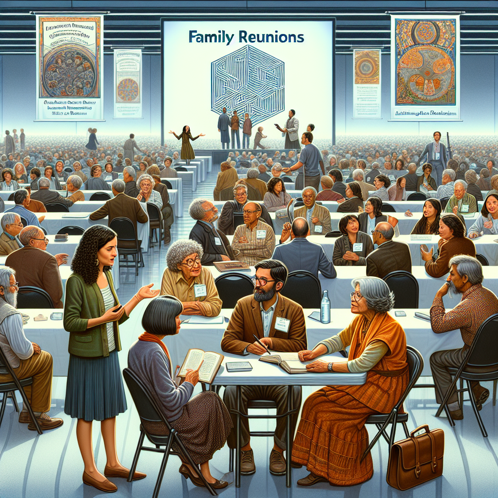 צילום של כנסים אקדמיים בנושא איחוד משפחות