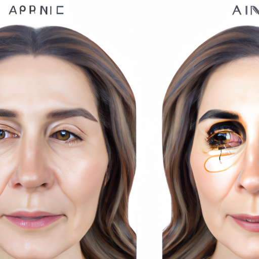 3. תמונה השוואתית המציגה את תוצאות השימוש בשמן פנים נגד קמטים לעומת טיפולים מסורתיים