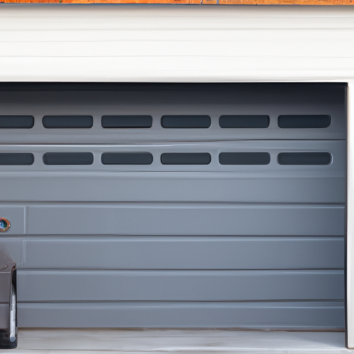 A well-maintained garage door with a car parked inside, emphasizing the importance of garage door maintenance