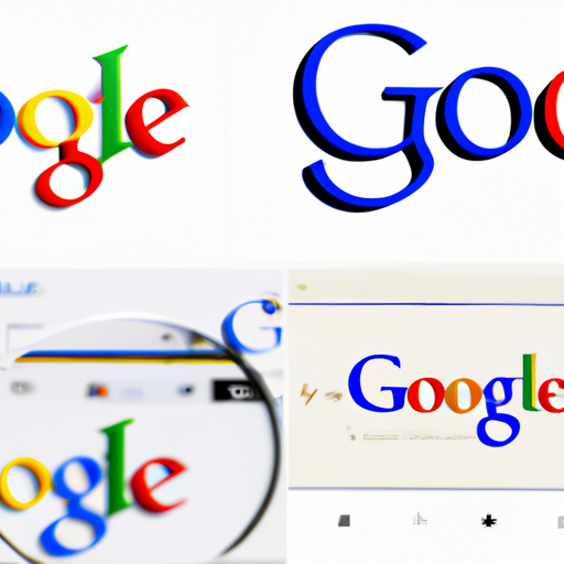 קולאז' של הלוגו של גוגל ודף תוצאות החיפוש המתפתחות