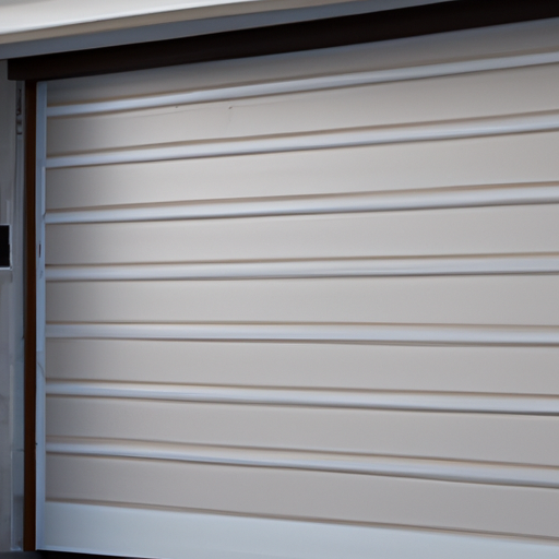 A well-maintained garage door operating smoothly