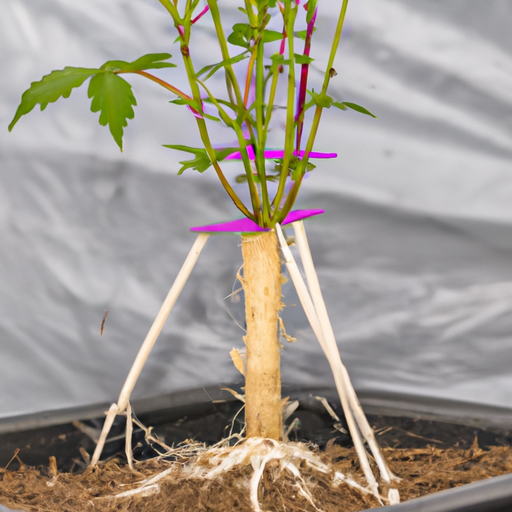 An image showcasing the essential nutrients and supplements for root development