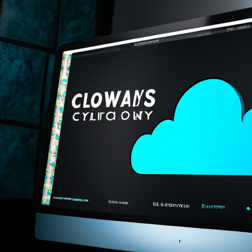 מחשב עם לוגו אירוח אתרים של Cloudways על המסך