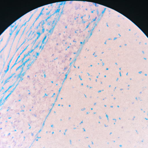 מבט מיקרוסקופי של רעלן הבוטולינום, המרכיב העיקרי של הבוטוקס