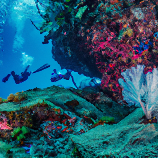 7. צוללנים חוקרים את שוניות האלמוגים התוססות של קוזומל
