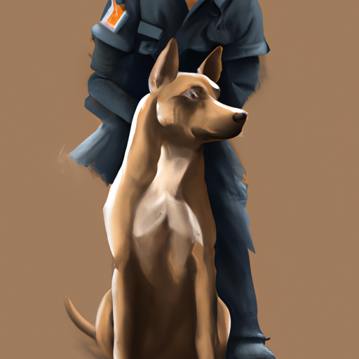 כלב משטרה והמטפל בו מגלים קשר חזק של אמון וחברות