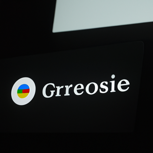 הלוגו של גוגל מוצג על מסך מחשב עם לוגו וורדפרס ברקע