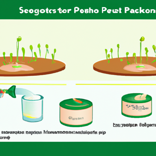 An infographic demonstrating pre-germination techniques such as soaking and scarification