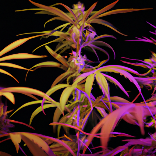 A photo of cannabis plants affected by incorrect light schedules