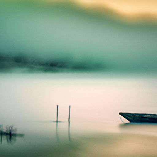 צילום של אגם רגוע, המסמל ויסות רגשי.