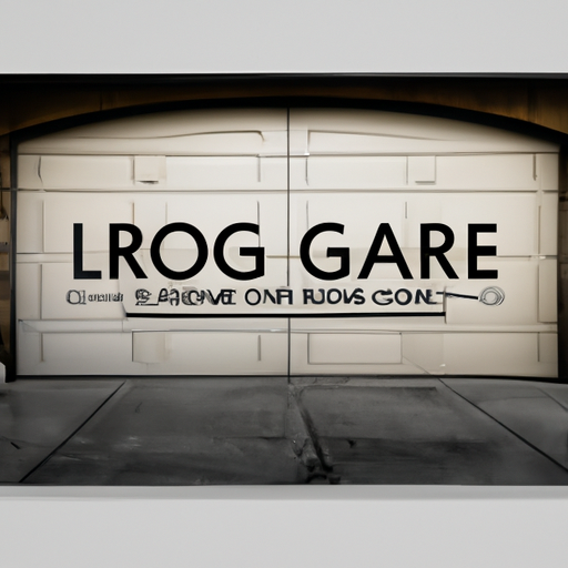 Los Angeles Garage Doors Pro logo displayed over an image of a well-maintained garage door